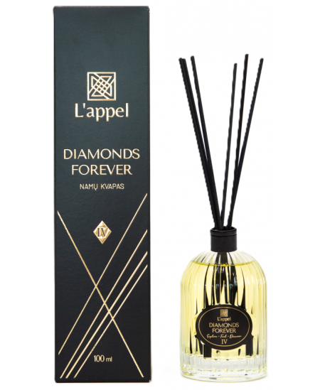 Mājas aromāts ar kociņiem LAPPEL, Diamonds forever, 100 ml