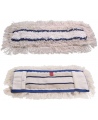 Lupatiņa ar cilpiņām grīdas mopam, HOSPITAL, robaina, 40 cm, ar kabatiņām