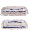 Lupatiņa ar cilpiņām grīdas mopam, HOSPITAL, robaina, 50 cm, ar kabatiņām