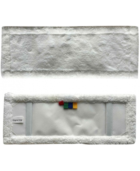 Mikrošķiedras birste grīdas mopam, 40 cm, ar kabatiņām