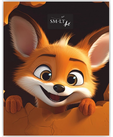 Kartona mape ar gumiju SM-LT, ar dažādiem zīmējumiem, A5, 1 gab.