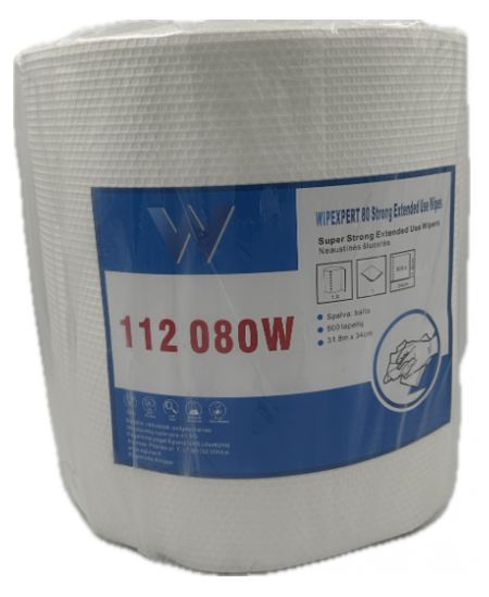 Lupatiņas rullī WIPEX, 500 gab.