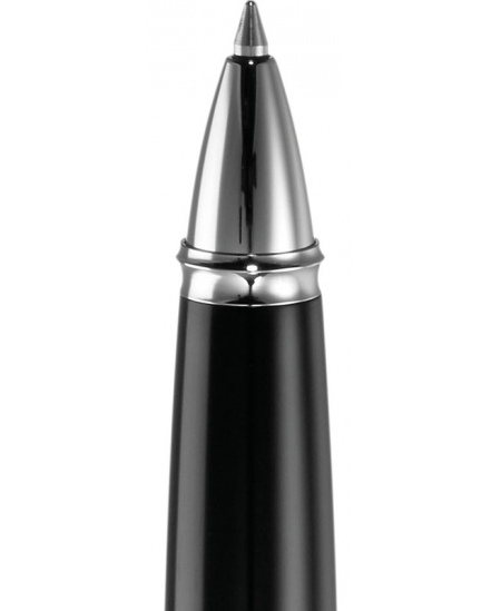 Pildspalva DIPLOMAT Excellence A2 Oxys Brass, ar sudraba krāsas detaļām, 0.7 mm, melna