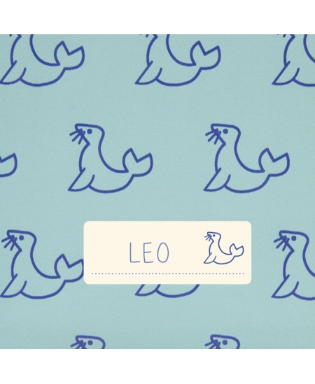 Bērnudārza mugursoma MILAN Roņi, zaļa