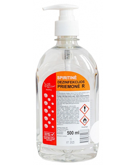 Roku dezinfekcijas līdzeklis KOSLITA-R, 500 ml