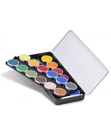 Akvarelis PRIMO, 24 krāsas, ar otu un tūbiņu