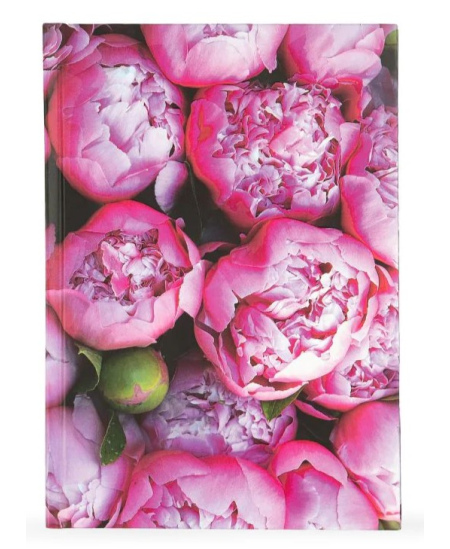 Piezīmju grāmatiņa PAVASARA PEONIJAS, A5