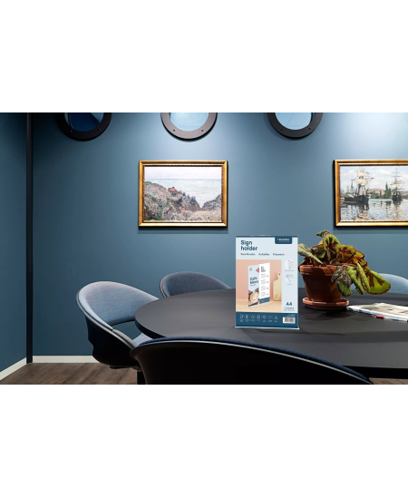 Informācijas statīvs EUROPEL, T tips, A4, vertikāls