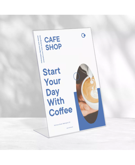 Informācijas statīvs EUROPEL Budget, L tips, A4, vertikāls