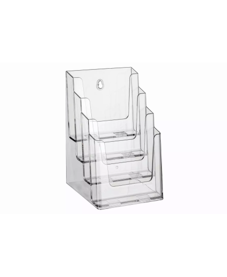 Europel bukletu turētājs, 4 nodalījumi, A5