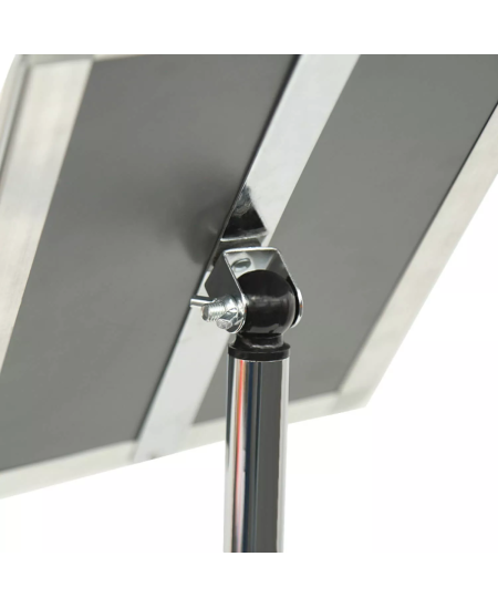 Informācijas statīvs EUROPEL Economy, A3 formāts, sudraba