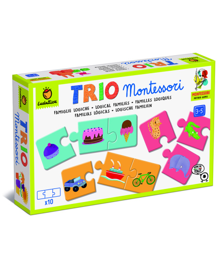 Montesori spēle-loģikas puzle LUDATTICA Loģiskās ģimenes (3+)