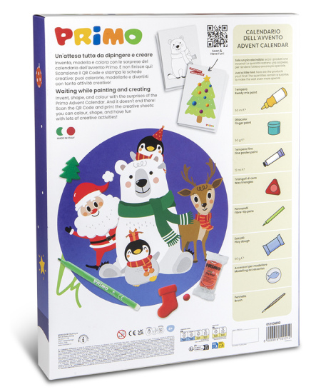 Radošais adventes kalendārs PRIMO