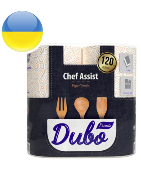 Virtuves papīra dvieļi DIVO, 2 ruļļi