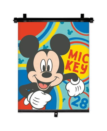 Izvelkams ruļļa tipa auto saulessargs MICKEY MOUSE, 1 gab.
