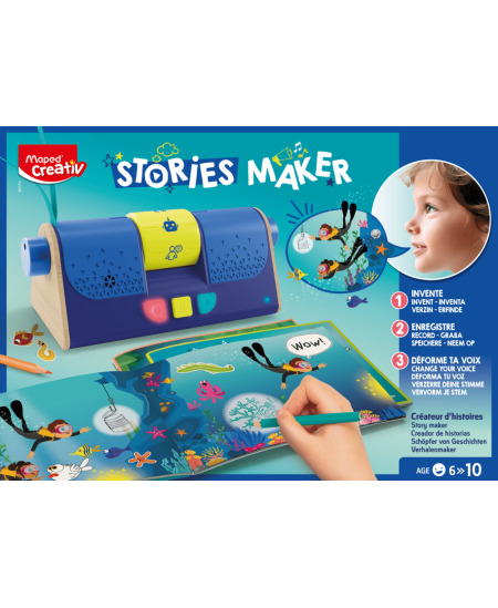 Interaktīvais stāstnieks MAPED Creativ Stories Maker