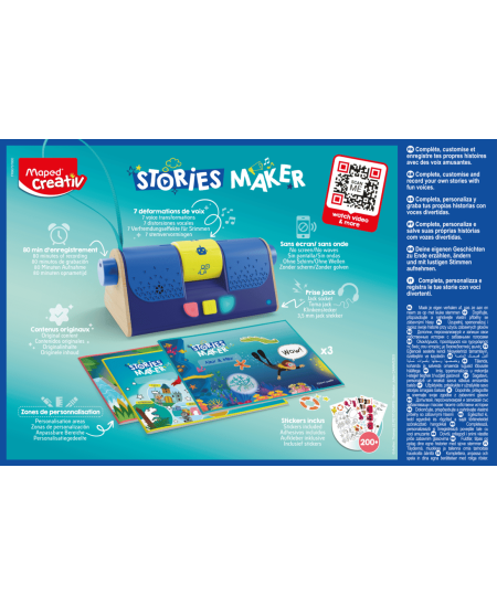 Interaktīvais stāstnieks MAPED Creativ Stories Maker