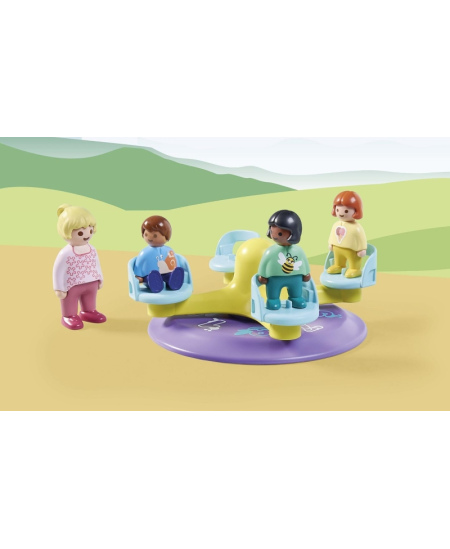 PLAYMOBIL 1.2.3 Karuselis ar skaitļiem, 71324