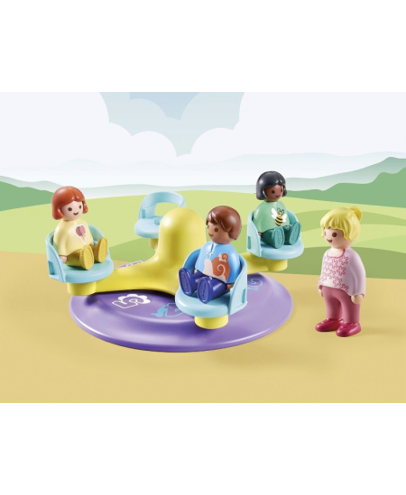 PLAYMOBIL 1.2.3 Karuselis ar skaitļiem, 71324