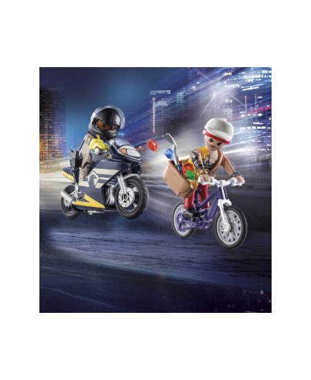 PLAYMOBIL City Action Starter Pack Zaglis un speciālie spēki, 71255