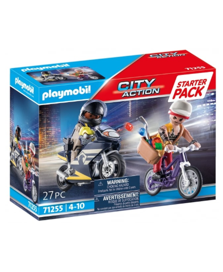 PLAYMOBIL City Action Starter Pack Zaglis un speciālie spēki, 71255