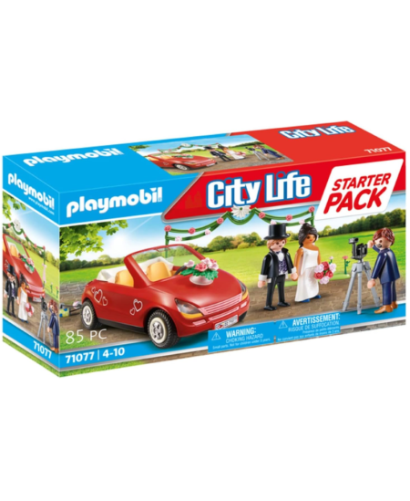 PLAYMOBIL City Life Starter Pack Kāzu ceremonija, 71077