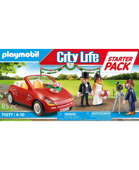 PLAYMOBIL City Life Starter Pack Kāzu ceremonija, 71077