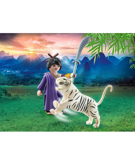 PLAYMOBIL Special Plus Cīnītājs ar tīģeri, 70382