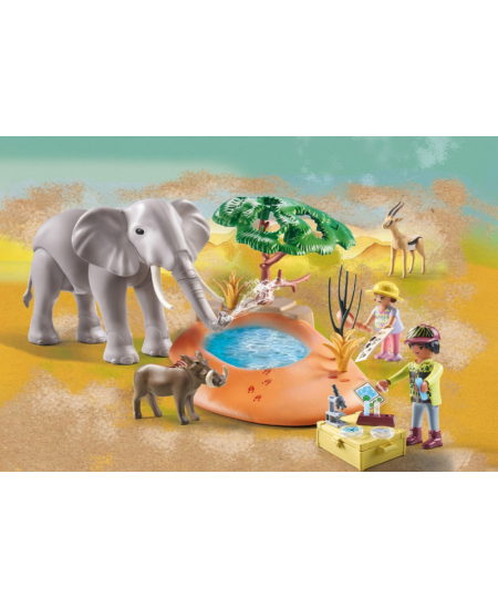 PLAYMOBIL Wiltopia Zilonis pie ūdens, 71294