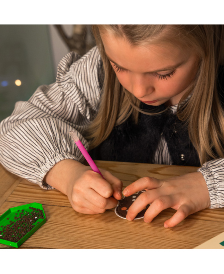 Dimanta Ziemassvētku uzlīmju komplekts LOOLIPO, 10 gab.