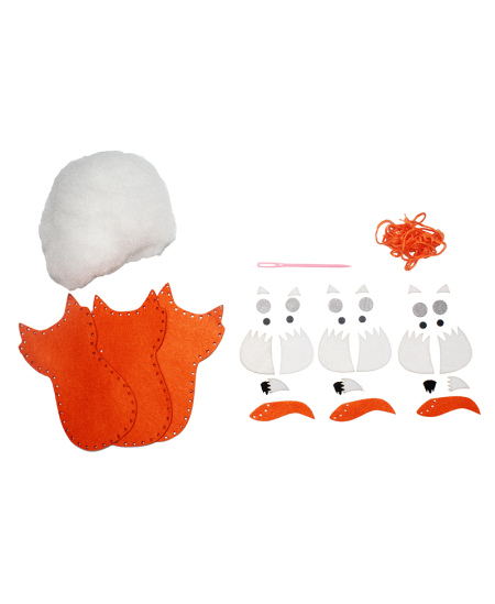 Šūšanas komplekts LOOLIPO Lapsas, 3 gab.