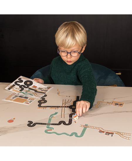 Pārnesamās uzlīmes LOOLIPO Transports, 240 gab.