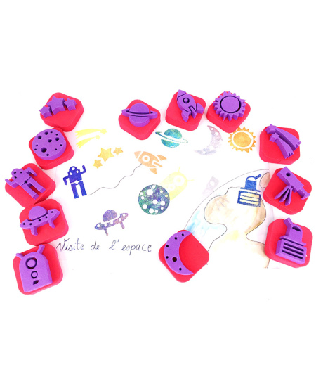 Zīmogu komplekts LOOLIPO Maxi, 84 gab.