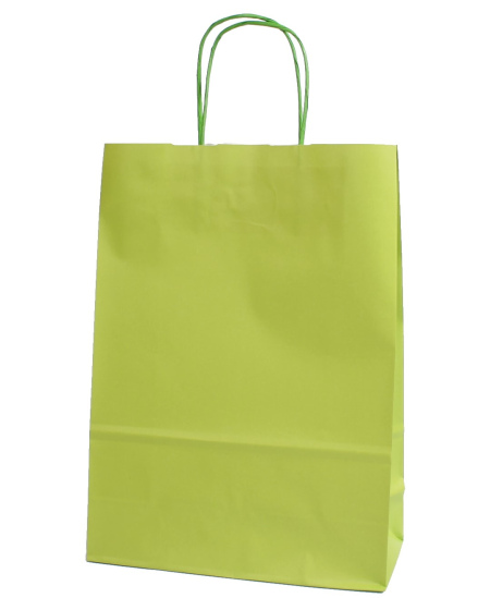Dāvanu maisiņš 34,5x26x11 cm, salātzaļš