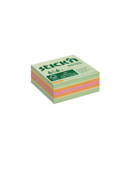 Līmlapiņas STICK´N, FSC, 51 x 51 mm, 240 lapas, dažādas tumšas krāsas