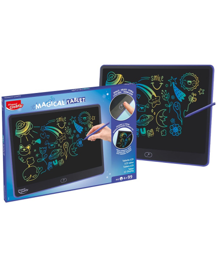 Krāsainā LCD zīmēšanas tāfele MAPED Creativ Magical Tablet Maxi