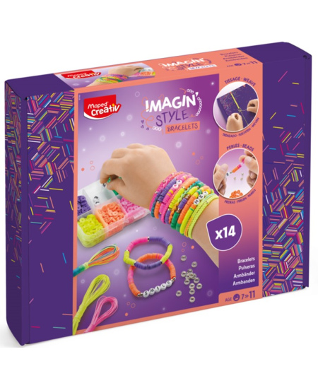 Aproču meistarošanas komplekts MAPED Creativ ImaginStyle, neona