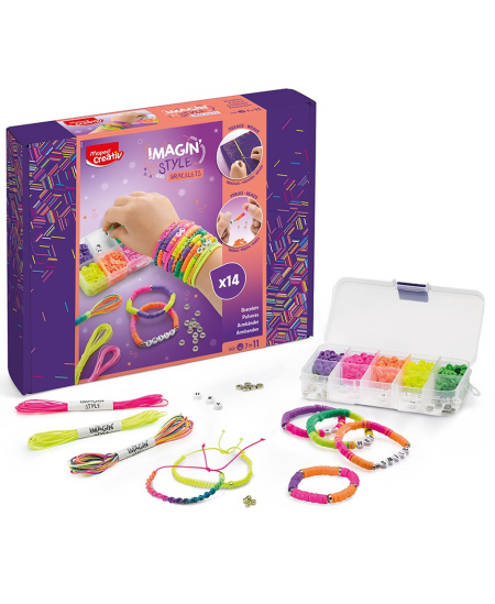 Aproču meistarošanas komplekts MAPED Creativ ImaginStyle, neona