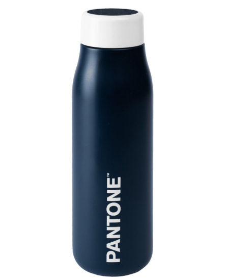 Termopudele ar digitālo ekrānu PANTONE, tumši zilā krāsā, 500 ml