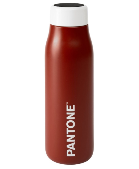 Termopudele ar digitālo ekrānu PANTONE, sarkanā krāsā, 500 ml