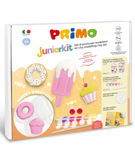 Radošais māla veidošanas un dekorēšanas komplekts PRIMO Sweet Creation
