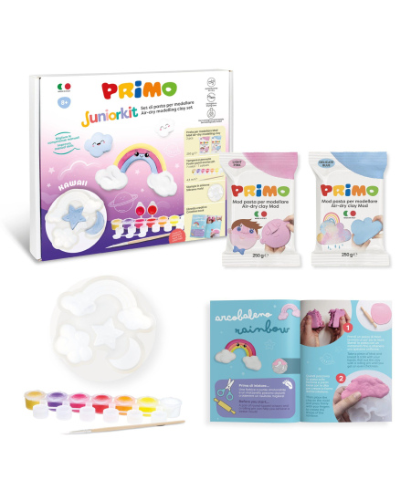 Radošais māla veidošanas un dekorēšanas komplekts PRIMO Kawaii