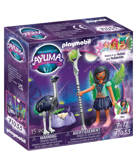 PLAYMOBIL Ayuma Mēness feja ar mistisku dzīvnieku, 71033