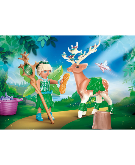 PLAYMOBIL Ayuma Meža feja ar mistisku dzīvnieku, 70806
