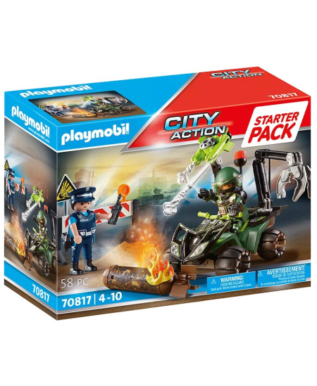 PLAYMOBIL City Action Starter Pack Policijas apmācības, 70817