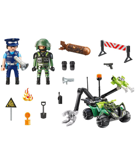 PLAYMOBIL City Action Starter Pack Policijas apmācības, 70817