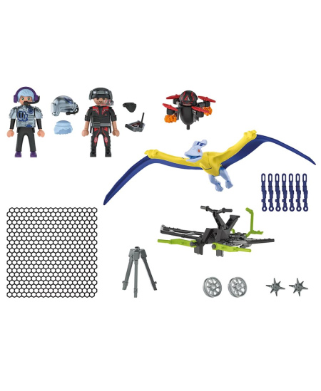 PLAYMOBIL Dino Rise Pteranodons uzbrūk dronam, 70628