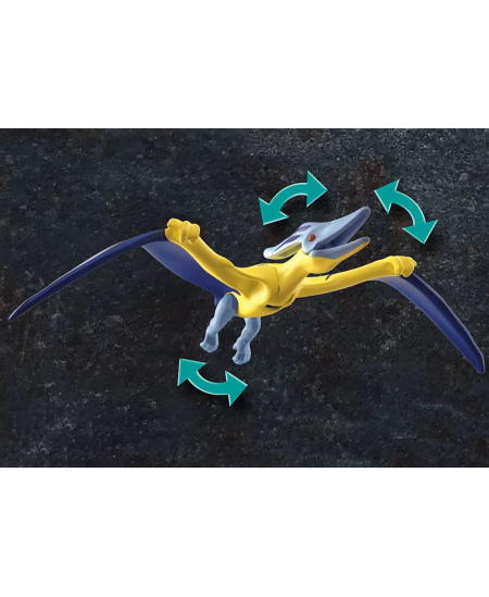 PLAYMOBIL Dino Rise Pteranodons uzbrūk dronam, 70628