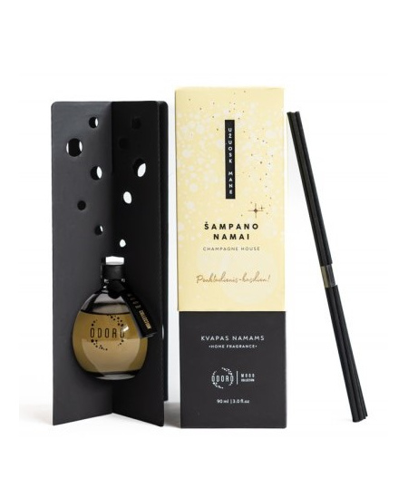 Mājas aromāts ar kociņiem ODORO, Šampanieša nams, 90 ml