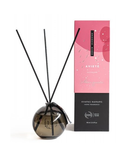 Mājas aromāts ar kociņiem ODORO, Avene, 90 ml